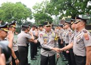 Upacara Kenaikan Pangkat Periode Polri dan PNS Polda Jabar