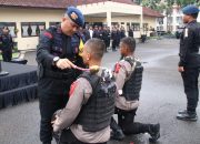 Dansat Brimob Jabar Sambut Bintara & Tamtama Remaja Di Mako Satbrimob