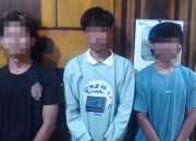 Polsek Singajaya Polres Garut Ringkus Tiga Orang Remaja Komplotan Pencuri Sepeda Motor Di Kecamatan Peundeuy