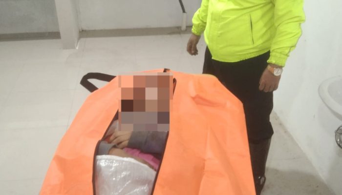 Diduga Korban Tabrak Lari Polsek Malangbong Polres Garut Cek Tempat Kejadian Perkara