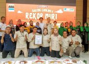 Kegiatan Memasak Dengan Peserta Terbanyak dan Terlama di Makodim 0618/Kota Bandung Masuk Rekor Muri Indonesia