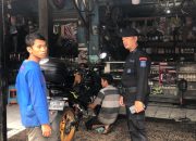 BRIMOB JABAR PATROLI HARKAMTIBMAS CEGAH AKSI ANARKISME DAN KRIMINALISME