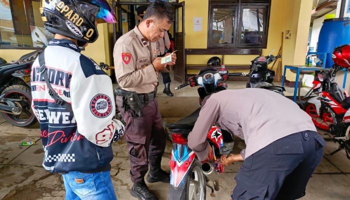Kabid Humas Polda Jabar : Polisi Razia Knalpot Tidak Standar