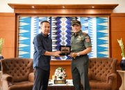 PERERAT SILATURAHMI, DANKODIKLATAD KUNJUNGI KANTOR PJ GUBERNUR JAWA BARAT