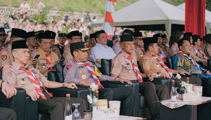 Kapolda Jabar Hadiri Pembukaan Perkemahan Pramuka Saka Wira Kartika Kodam III Siliwangi