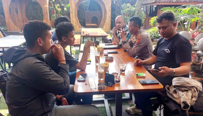 AKP Yudhi Ajak BEM Universitas Unjani Jaga Kondusifitas Wilayah Cimahi Selatan