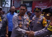 Pastikan Pendistribusian Berjalan Lancar, Wakapolda Jabar Tinjau Gudang Logistik KPU Karawang