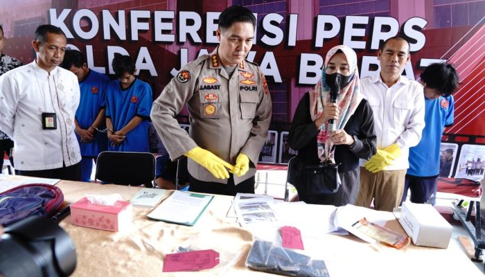 Polda Jabar Ungkap Perkara Tindak Pidana Pencurian Kendaraan Bermotor