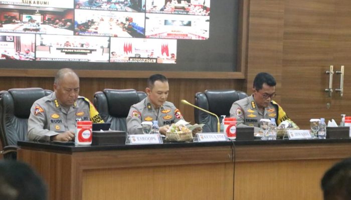 PEMBUKAAN PENGAWASAN OPERASI MANTAP BRATA OLEH ITWASUM POLRI