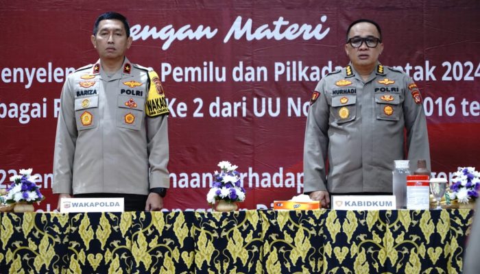 WAKAPOLDA JABAR BUKA SOSIALISASI HUKUM SATKER BIDANG HUKUM POLDA JABAR T.A 2024