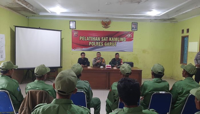 Polres Garut Sebut Linmas Menjadi Mitra Sejati Pemeliharaan Kamtibmas