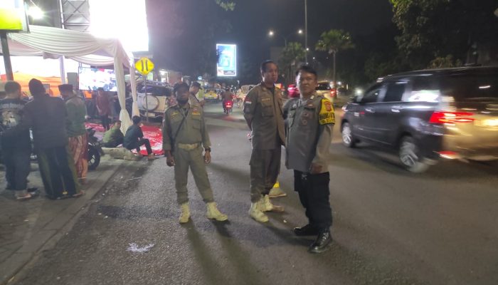 Bhabinkamtibmas Polsek Bandung Kidul Bersama linmas Tingkatkan Keamanan Wilayah