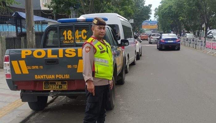 Unit Samapta Polsek CicendoQR.10.4.C Laksanakan Pengawasan dan pengaturan Lalulintas Pagi