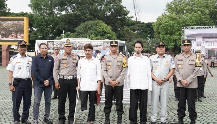 Apel Gelar Pasukan Operasi Keselamatan Lodaya 2024 Dan Pencanangan Aksi Keselamatan Di Jalan