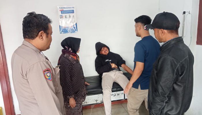 Polsek Banjarwangi Polres Garut Cek Tkp Kecelakaan di Jalan Raya Cikajang Pameungpeuk