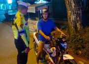 Antisipasi Balap Liar di Bulan Suci Ramadhan Satlantas polres Melawi Melaksanakan Patroli di Seputaran Nanga Pinoh