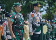 Pangdam XII/Tanjungpura dan Kapolda Kalbar Pimpin Apel Gelar Pasukan Dalam Rangka Pam VVIP Kunker Presiden RI*