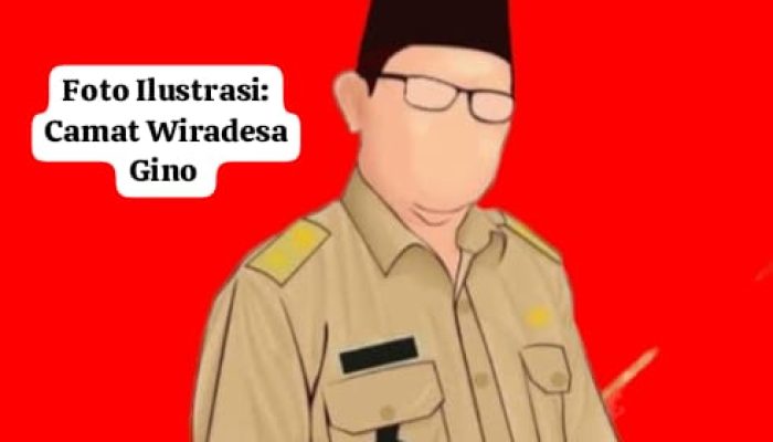 Camat Wiradesa, Terkesan Tutup Mata Terkait Pekerjaan JUT Desa Kadipaten Yang Bermasalah