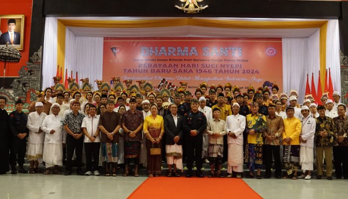 Kolaborasi Korps Brimob Polri dan Banjar Purna Widya Dalam Mewujudkan Indonesia Jaya