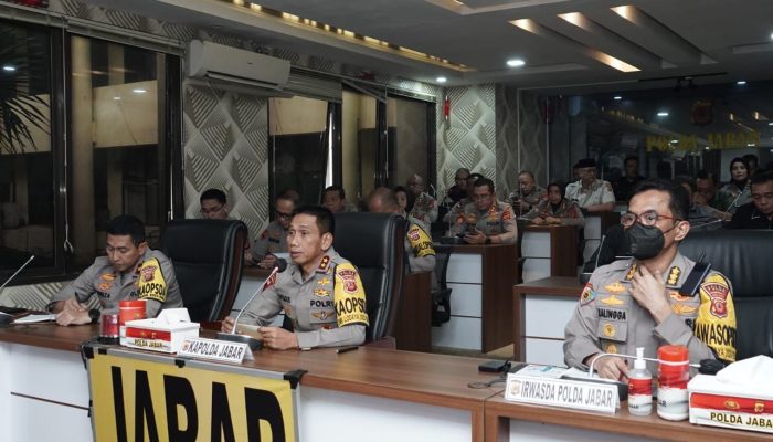 KAPOLDA JABAR PIMPIN PEMBUKAAN PELAKSANAAN LATPRA OPS KETUPAT LODAYA T.A 2024