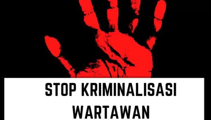 Terjadi Lagi Kriminalisasi Terhadap Wartawan, Ini Penyebabnya