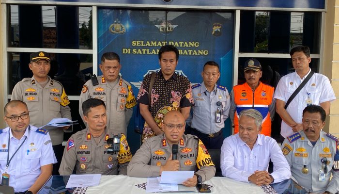 Polres Batang Tetapkan Sopir Bus Rosalia Indah Jadi Tersangka