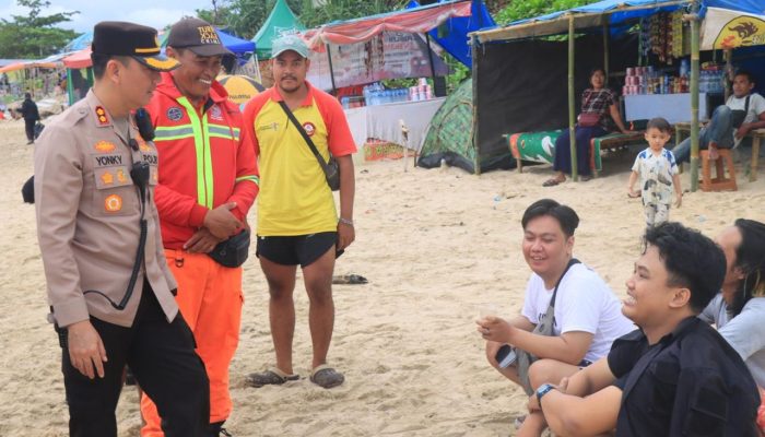 Kabid Humas Polda Jabar : Pastikan Liburan Lebaran Kondusif Polisi Pantau Obyek Wisata Pantai Selatan