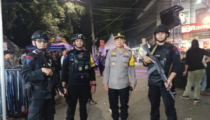 Brimob Laksanakan Patroli KRYD untuk Meminalisasi Tindak Kriminal 