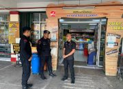 Brimob Polda Jabar Intensifkan Patroli di Pasar Swalayan Toserba Selamat