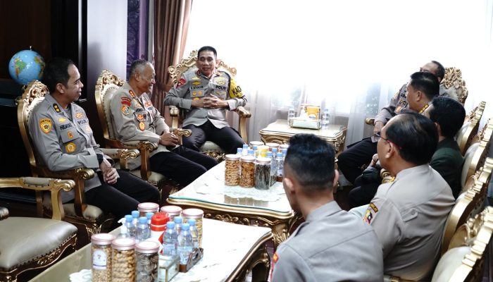 KAPOLDA JABAR TERIMA KUNJUNGAN TIM LEMDIKLAT POLRI YANG AKAN MELAKSANAKAN PENGKAJIAN DAN EVALUASI HASIL DIKLAT POLRI T.A 2024