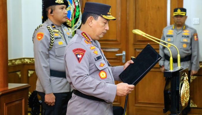 Kapolri Lantik Brigjen Dwi Irianto Jadi Kapolda Sultra