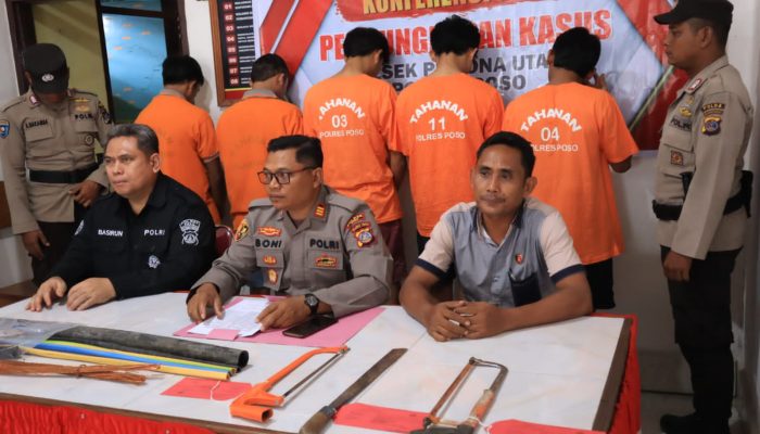 Polsek Pamona Utara Ungkap Kasus Pencurian Kabel Tembaga di PT. Poso Energy 2