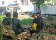 Brimob Lakukan Patroli Harkamtibmas Datangi Warga dan Berikan Himbauan