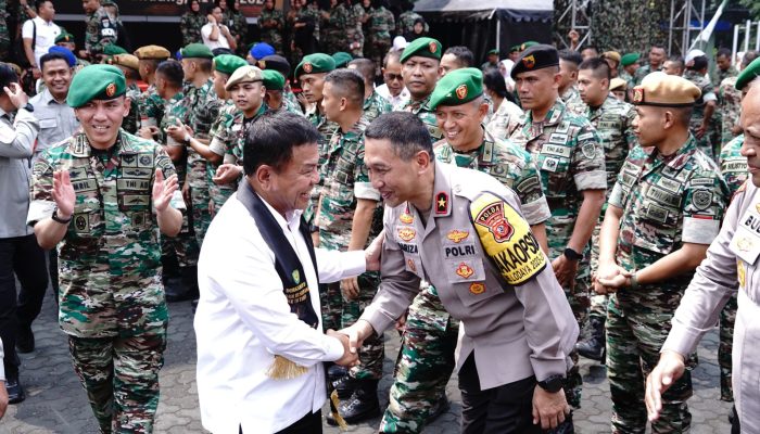 WAKAPOLDA JABAR HADIRI ACARA SYUKURAN HUT KODAM III SILIWANGI YANG KE 78 TAHUN 2024