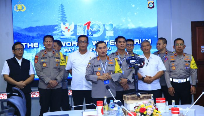 Penyelenggaraan World Water Forum di Bali Berjalan Aman dan Sukses, Polri Ucapkan Terima Kasih