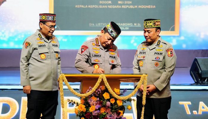 Kapolri Resmikan Komite Olahraga Polri, Wadah Para Polisi Atlet