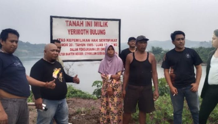 Proyek Strategis Nasional (PSN) Bendungan Waduk Karian, di Diduga Ada Campurtangan Mafia Tanah