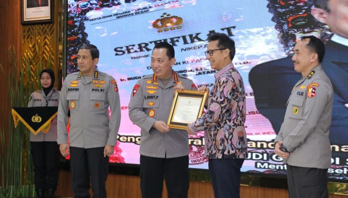 Kapolri Buka Rakernis Gabungan 4 Satker Polri