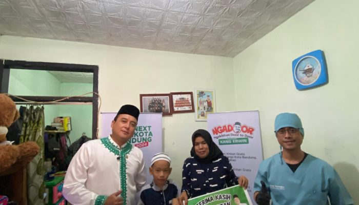 Kang Erwin Sosok PEMIMPIN TANPA SEKAT, The Next Walikota Bandung 2024 Hadirkan Program NGADOOR