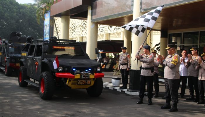 Jelang HUT ke -78 Bhayangkara, Polda Jabar Kirim Air Suci ke Mabes Polri