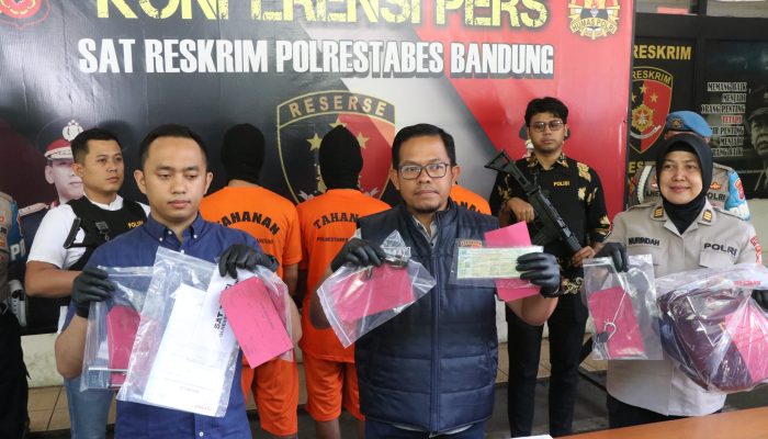 Satreskrim Polrestabes Bandung Tembak Residivis Curanmor