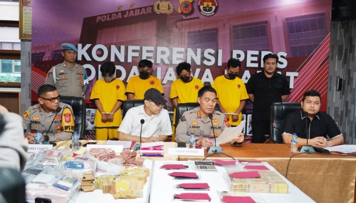 Polisi Ungkap Perkara Tindak Pidana Judi Online, Amankan 3 Tersangka 1 Masih DPO