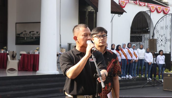 Dalam rangkain HUT Bhayangkara ke 78 Polrestabes Bandung Mengelar Championship Street Ball