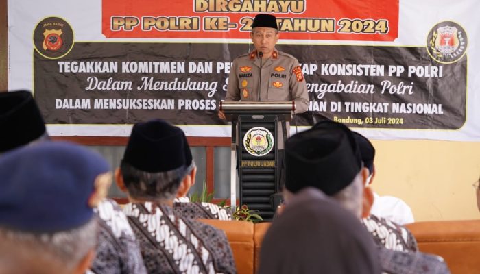 WAKAPOLDA JABAR HADIRI UNDANGAN PP POLRI JAWA BARAT DALAM RANGKA HARI JADI HUT PP POLRI YANG KE-25 TAHUN 2024