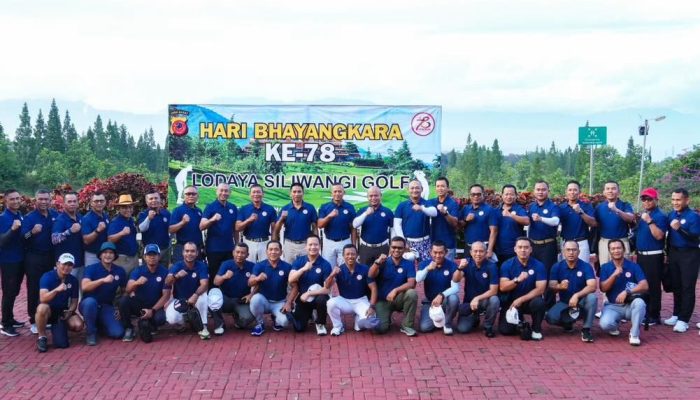 Lodaya Siliwangi Golf dalam rangka Hari Bhayangkara ke-78