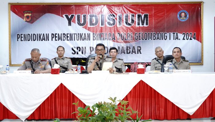 SPN Polda Jabar Gelar Upacara Yudisium Siswa Diktukba Polri TA.2024 Gel I