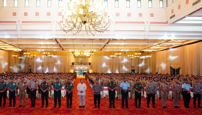 Menhan RI :Pembekalan KepadaKepada Capaja TNI-Polri Tahun 2024