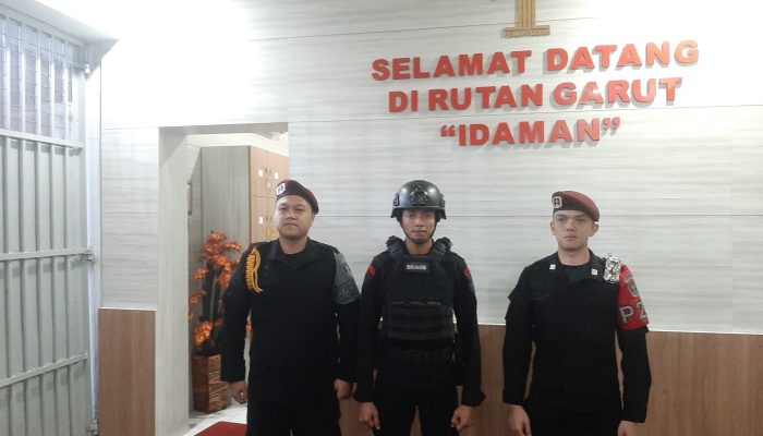 Sambang Brimob Garut, Sasaran Rutan Kelas IIB Garut 