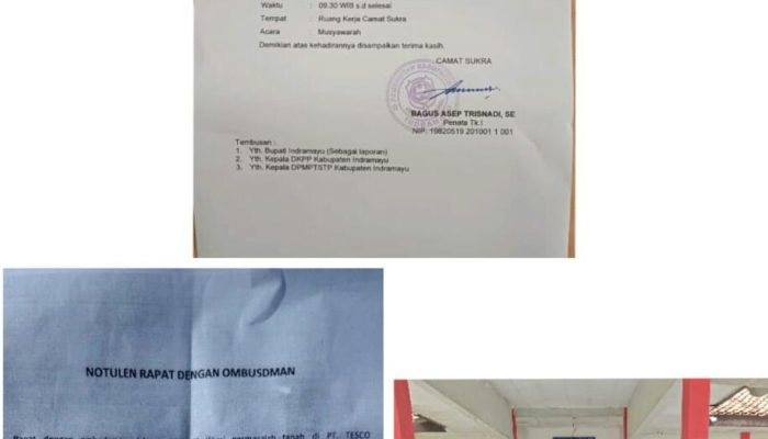 Ada Apa Dengan PT Tesco Indomaritim yang Tidak Menghadiri Undangan Resmi Camat Sukra Tempuh Mediasi dengan Pemilik Lahan?