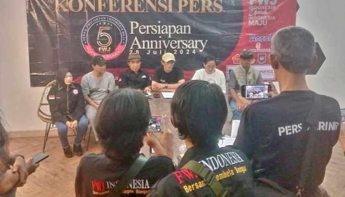 Anniversary Ke 5 FWJ Indonesia Tanamkan Nilai Budaya Bangsa, Songsong Indonesia Maju